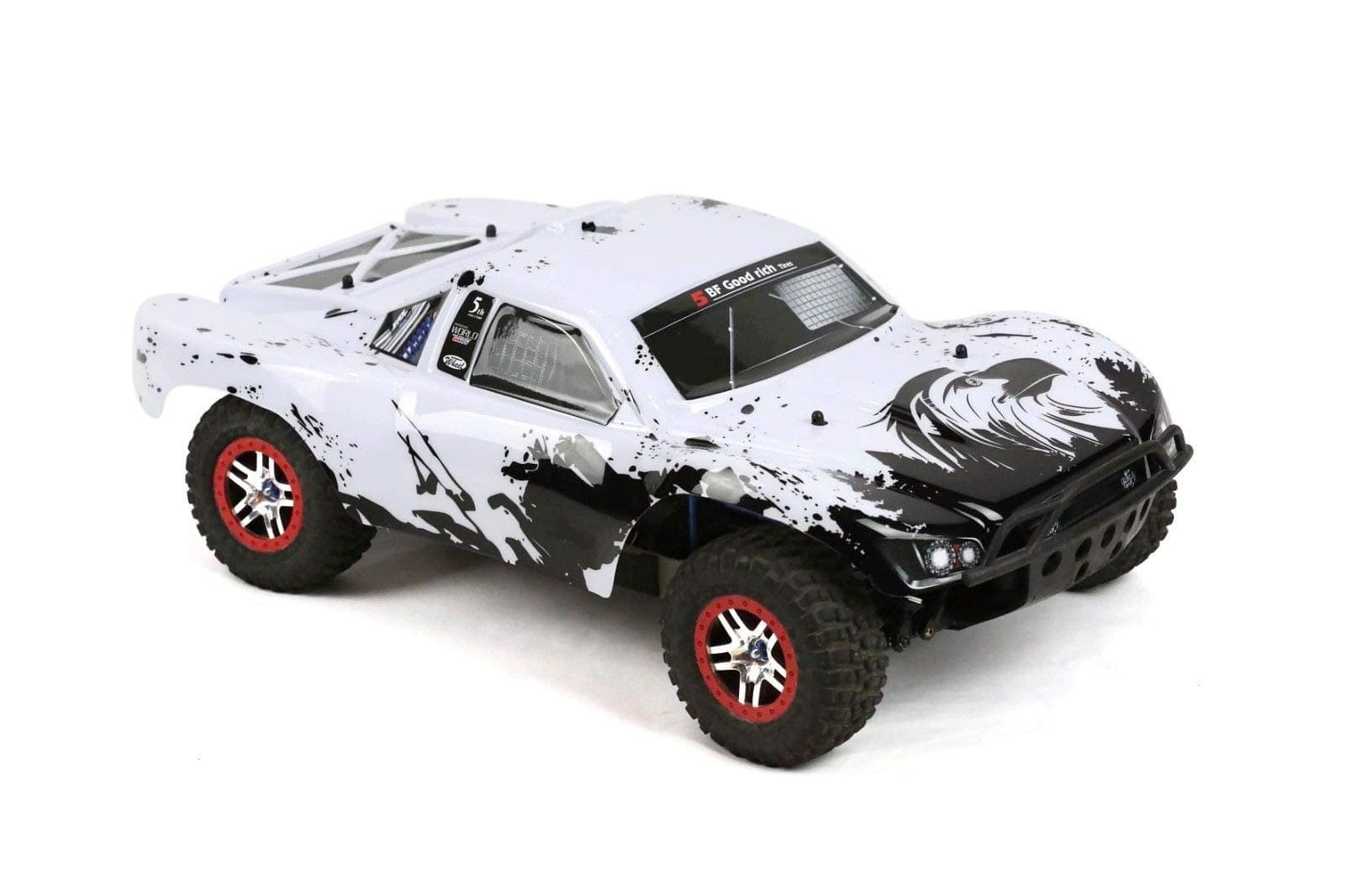 Custom Body Eagle Style Compatible for 1/10 Scale RC Car or Truck (Truck not Included) SS-EAG-03, Multicolor