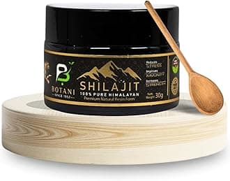 Botani Himalayan Shilajit - 100% Pure Premium Natural Resin | 30g Bottle Pack | Fragrant Resin Incense