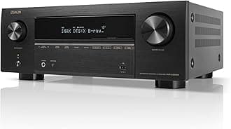 Denon AVR-X3800H 9.4-Ch Receiver (2022 Model) - 8K UHD Home Theater AVR (105W X 9) Built-in Bluetooth, Wi-Fi & HEOS Multi-Room Streaming, Dolby Atmos, DTS:X, IMAX Enhanced & Auro 3D