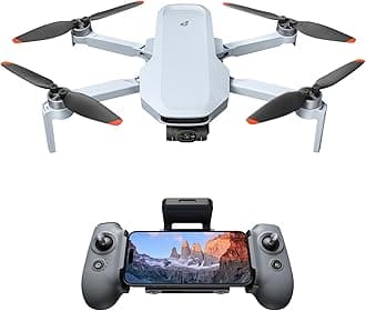 ATOM 2 Drone with Camera for Adults 4K HDR Video, 8K Photo, Under 249g, 3-Axis Gimbal, 10KM Transmission, AI Track, Vertical Shooting, AI Night Shot, QuickShots, Standard Kit (32-Min Flight)