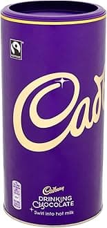Cadburys Fair Trade Drinking Chocolate, Rich & Smooth Drinking Chocolate, Approximately 375 Servings, 750 g Tub (Pack of 1)