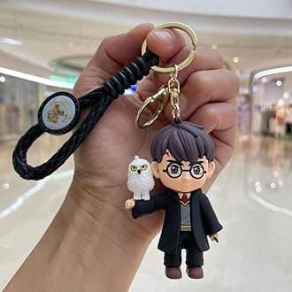 Penny Wise® Cute 3D Harry Potter Keychain Figure & Bag Charm | Comes With A Hook & Hand Strap | Kids Collectible | Ideal For Girls Return Gifts | Trendy Deisgn | Single Piece