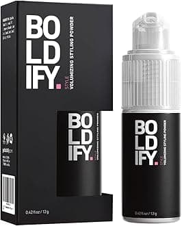 BOLDIFY Hair Texture Powder and Volumizer - Styling for Thinning Hair - Volumizing Powder for Women & Men - Travel Size