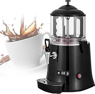 Commercial Hot Chocolate Dispenser Machine, 5L/10L Electric Chocolate Beverage Making Machine, 30~90℃ Adjustment Chocolate Tempering Machine, for Melting Chocolate, for Bakeries Cafes