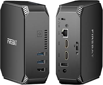 Mini PC N150 (3.6GHz) Intel CPU, 1000MHz 4K UHD Dual Display, 8GB DDR4 256GB M.2 SSD PCIe, Mini Computer Desktop, Tiny Small PC for Office/Business/Home/Education