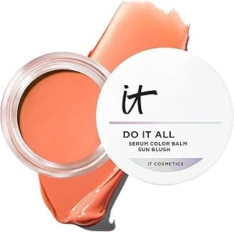 Do It All Serum Color Balm Sun Cream Blush & Bronzer, Blendable & Buildable, Lift, Reshape, All-Over Color, 24HR Hydration, Hyaluronic Acid, Peptides & Vitamin E - 0.63 oz