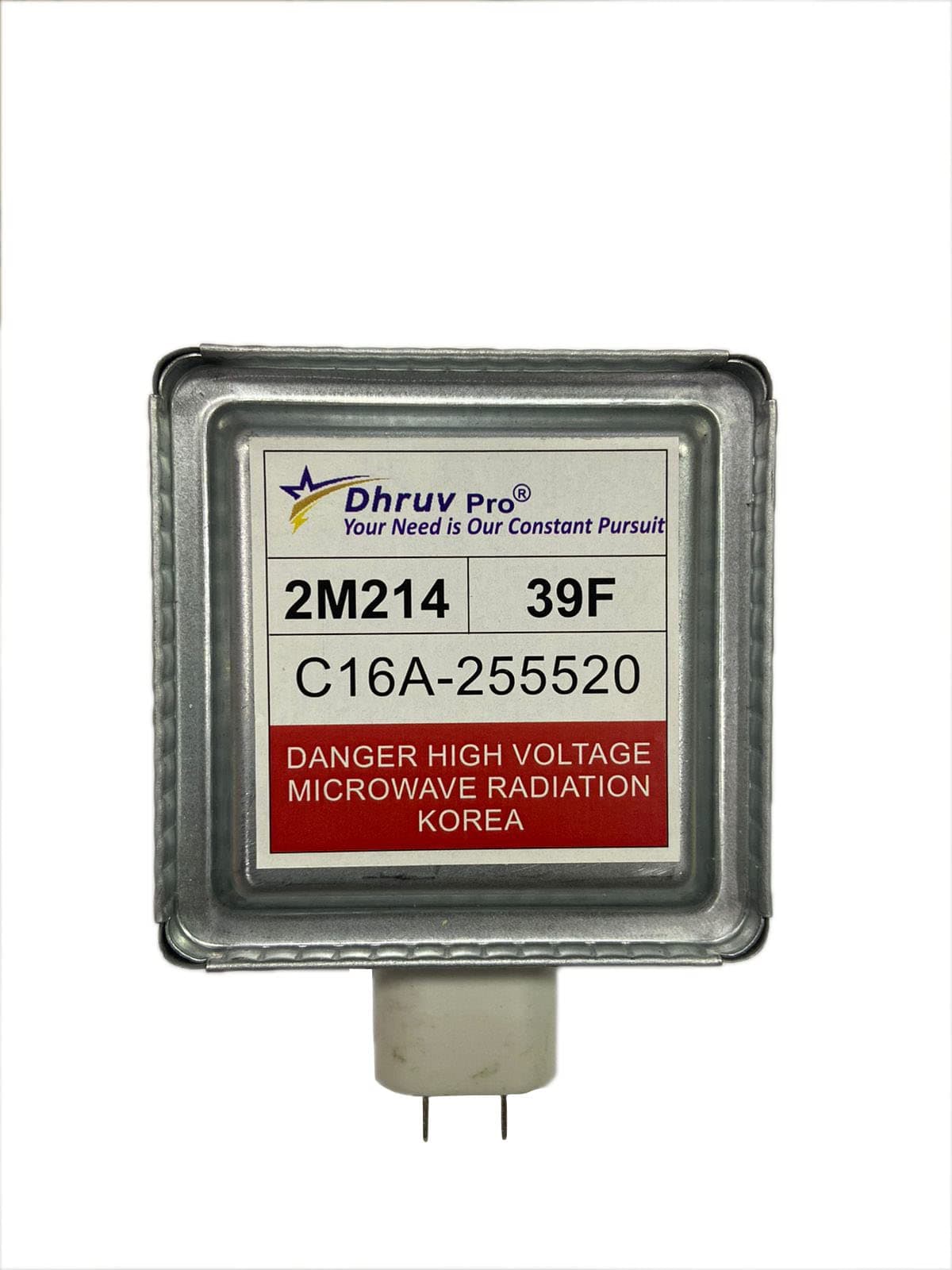 Magnetron 2M-214 - Compatible/Replaceable for Microwave Ovens of Same Size and Specification (Silver)