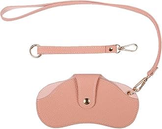 Soft Leather Sunglasses Bag Pouch Slim Glasses Case Holder Glasses Organizer Travel Eyewear Sleeve for Women Men