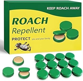 Natural Cockroach Killer Gel (Pack of 12) | Cockroach Gel For Home Kitchen, Bathrooms & Cabinets | Indoor Cockroach Bait & Repellent | Long-Lasting Formula - Insect Control