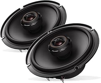 D-Series TS-D65F 6.5” 2-Way Speakers (Pair) – 270W Max, Balanced Sound + Smooth Treble, Ideal Factory Upgrade, Add an Amplifier for Even Better Performance
