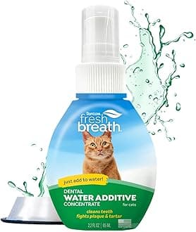 TropiClean Fresh Breath Oral Care Drops for Cats - 2.2oz