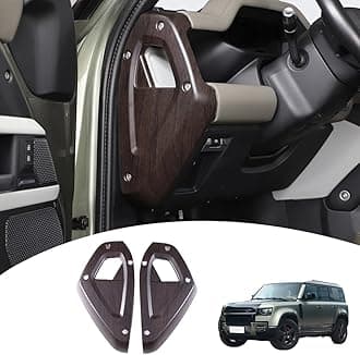 Car Central Control Both Sides Decorative Strips Sticker for Land Rover Defender 2020-2025 90 110 130 Interior Accessories (Oak Wood Grain)