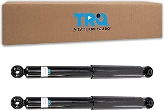 TRQ Rear Shock Absorber Set Compatible with 2015-2020 Nissan Rogue