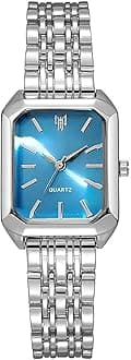 Watches for Women Wrist Watches Steel Strap Womens Watch Casual Fashion Simple Square Quartz Wristwatch