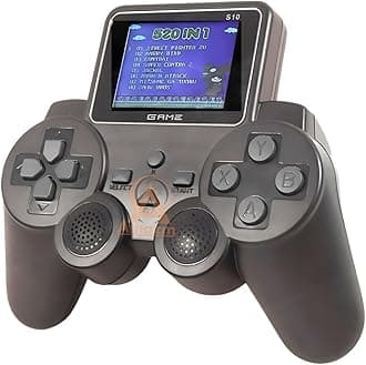 Amazm 520 in 1 Handheld Gaming Console - 10 Years Warranty, 2.7 Inch Colourful LCD Screen, Mini Retro Classic Video Games for Kids, Portable Game System