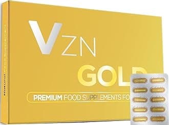 Gold by VIAForte- Strong and Fast Acting Effect - (10 V Capsules/Tablets) - Supplement Pills for Men UK - Panax Ginseng Root - Powerful & Fast Performance - Stay Harder for Longer