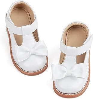 Felix & Flora Toddler Little Girl Mary Jane Dress Shoes - Ballet Flats for Girl Party School Shoes