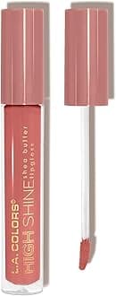 L.A. Colors High Shine Shea Butter Lip Gloss, Sensual, 0.14 Ounce by L.A. Colors