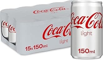 Coca-Cola Light Carbonated Soft Drink - 15 x 150ml