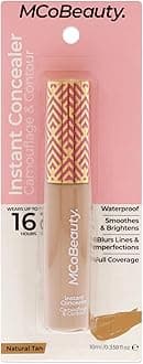 MCoBeauty Natural Tan Skin Foundation Concealer, One Swipe Magic, Blurs Imperfections, Natural Looking Perfection, Cruelty-Free, 10g