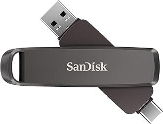 SanDisk 1TB Extreme PRO Dual Drive - Up to 1,000MB/s, USB Type-C, and USB Type-A, High-Performance Flash Drive - SDDDE1-1T00-A46