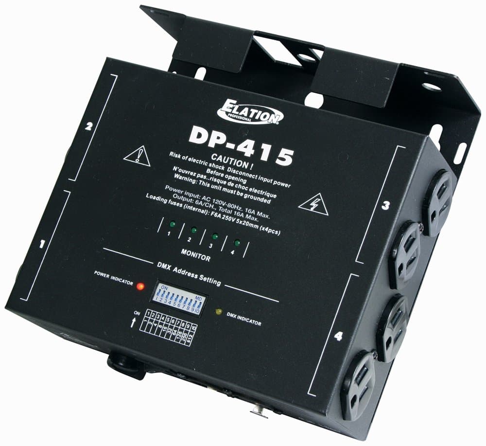Elation compact dimmer/switch pack 500 watts max per channel