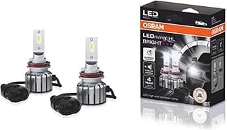 LEDriving HL BRIGHT H8/H11/H16/H9 High & low beam headlight LED retrofit lamps replace standard halogen lamps, up to 300% more brightness, up to 5x more lifetime, 12V 6000K Off-road (2 lamps)