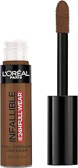 L'Oreal Paris Makeup Infallible Full Wear Waterproof Matte Concealer, Full Coverage, Truffle, 0.33 fl. oz.