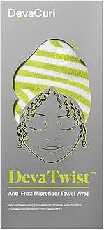 DevaTwist Anti-Frizz Microfiber Towel Wrap, Hands Free Design