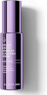 Azelaic & Kojic Clarifying Face Serum | Clinically Proven for Acne & Blemish Prone Skin |10% Azelaic Acid Treats Pigmentation and Redness | Targets Pores & Uneven Skin Texture (1 Fl oz)