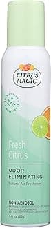 Citrus Magic Natural Odor Eliminating Air Freshener Spray, Fresh Citrus, 3-Ounce