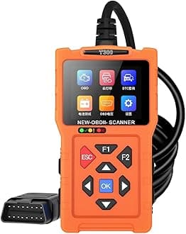 OBD2 Scanner Car Diagnostic Tool, Code Reader for All OBD II Cars & Trucks, Automotive Scanner, Check Engine Light, Scan Tool elm327reader (T300,Orange)