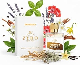 ZYRO Premium Musk Extrait de Parfum | Unisex Perfume for Men & Women with 30–40% French Scent Oil | Long Lasting Luxurious Fragrance | 50ml EDP Spray | ideal Gift Choice
