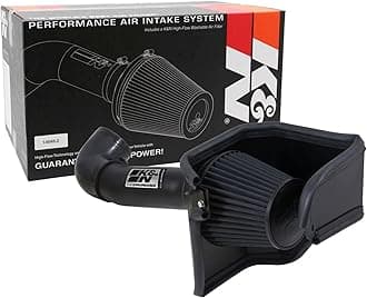K&N Cold Air Intake System: Dry-Flow Air Filter, Increase Performance & Acceleration: Compatible with 2005-2023 CHRYSLER/DODGE, 300C, Challenger, Charger, Magnum, 71-1542
