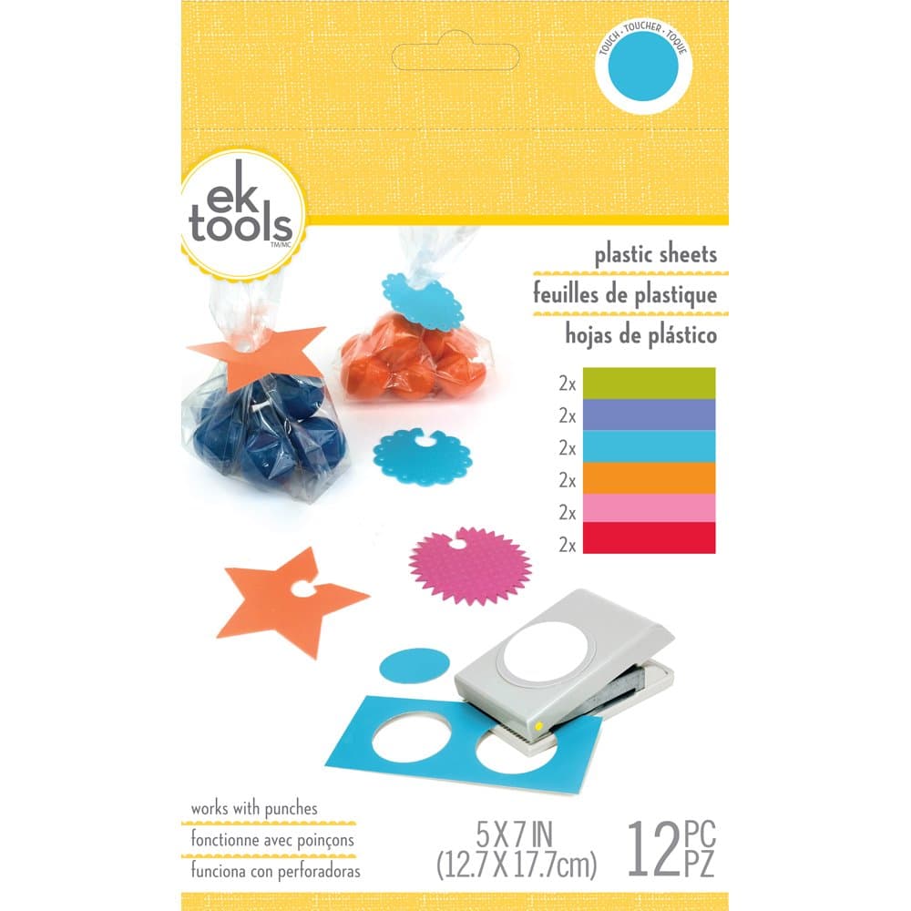 EK tools 55-59015 Plastic Sheets Brights