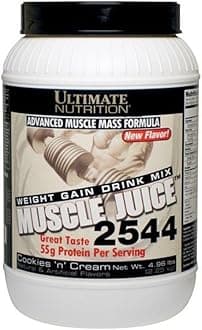 Muscle Juice 2544 Supplement, 4.96 lbs, Cookies and Cream