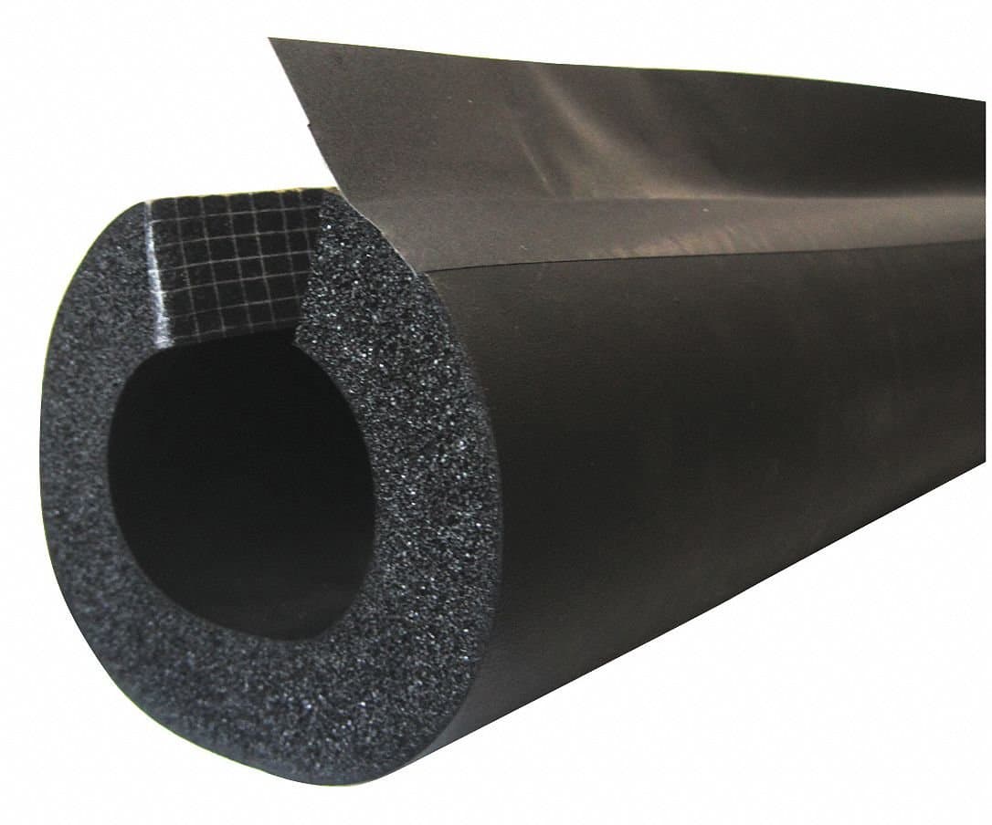 7/8" x 6 ft. Elastomeric Pipe Insulation, 3/4" Wall