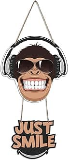 Artvibes プリント木製壁掛け 引用句付き 家/オフィス/ギフト(WH_5707N)