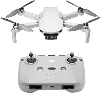 DJI Mini 4K, Drone 4K Camera for Adults, Under 249g, 3-Axis Gimbal, 10km Video Transmission, Auto Return, Wind Resistance, 1Battery 31Min Flight, MOIAT Certified-UAE Version, Official Warranty Support