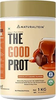 The Good Prot Protein, (Naturally flavored, Non GMO, No Artificial Sweeteners, Banned Substances Free) (Chocolate Caramel)…