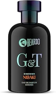 Beardo G&T Premium Perfume For Men 100ml | Eau De Parfum, Citrusy, Spicy, Woody Premium Scent | Perfume For Men Long Lasting Smell | Premium Gift For Man | Perfume For Man