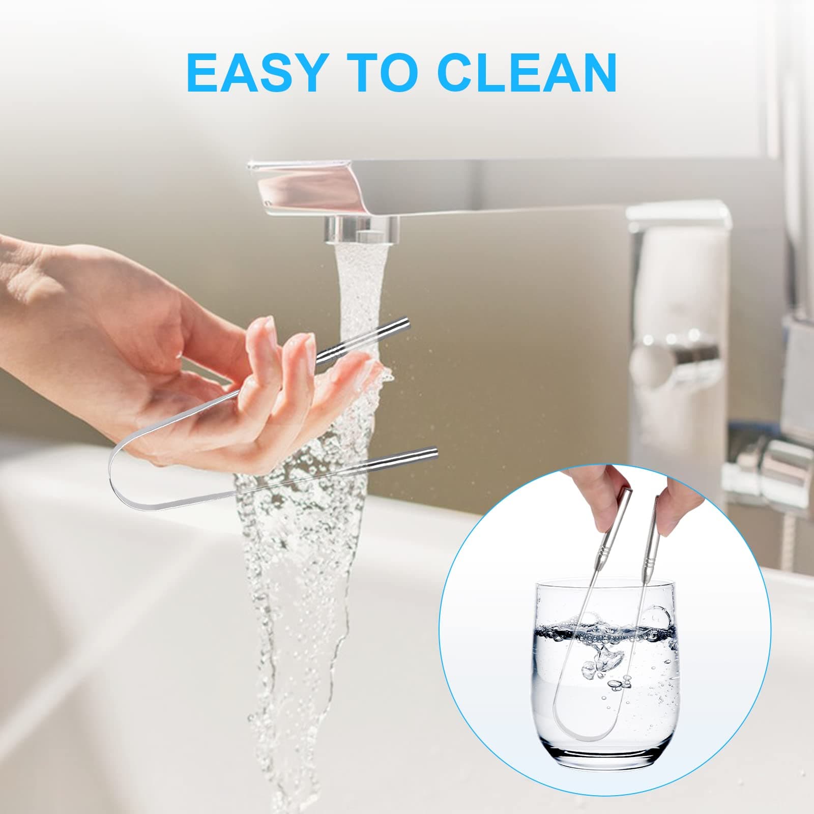 Tounge Scraper Cleaner (Sliver)