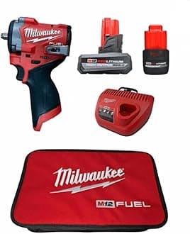 3/8" M12 Fuel® Stubby Impact Wrench Kit