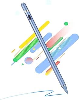 Active Stylus Pens for Touch Screens, Active Pencil Smart Digital Pens Fine Point Stylist Pen Compatible with iPhone iPad