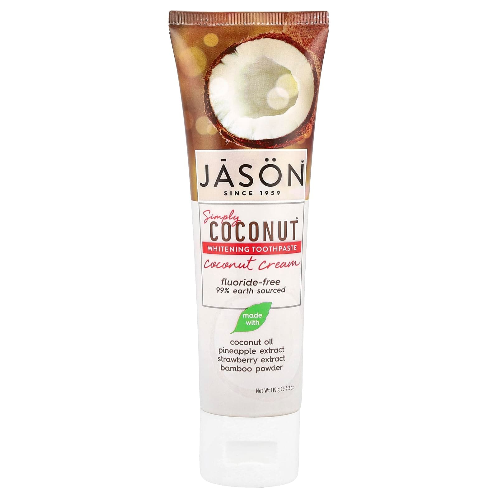 Jason Coconut Whitening Toothpaste