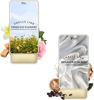 Blur India Solid Perfumes | Fresh Cut Flowers & Breakfast in Bed | Alcohol-Free | Features a Floral and Cozy Aroma with Strong, Perfume Primer | Perfect for Daily Use | Pack of 2 | 10g Each