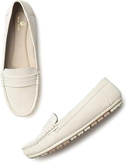 Marc Loire Women Comfortable Slip On Flat Loafer Ballet; Casual and Formal Footwear