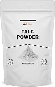100% Natural Talc Powder for Facial Make-up, Absorption, Lubrication, and Multi-Purpose 0.5 LBS / 227 GMS