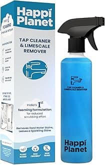 Tap Cleaner & Limescale Remover | India’s 1st Foaming Formulation for Reduced Scrubbing Effort, Non-Toxic | 500ml | All Purpose Cleaner Suitable for Bathroom, Tap, Shower, Tiles, Mirror