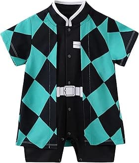 RELABTABYCute Baby Boy Girl Romper Newborn Anime Onesie Toddler Halloween Cosplay Jumpsuit Outfit clothes